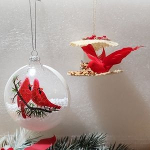Cardinal Ornaments
